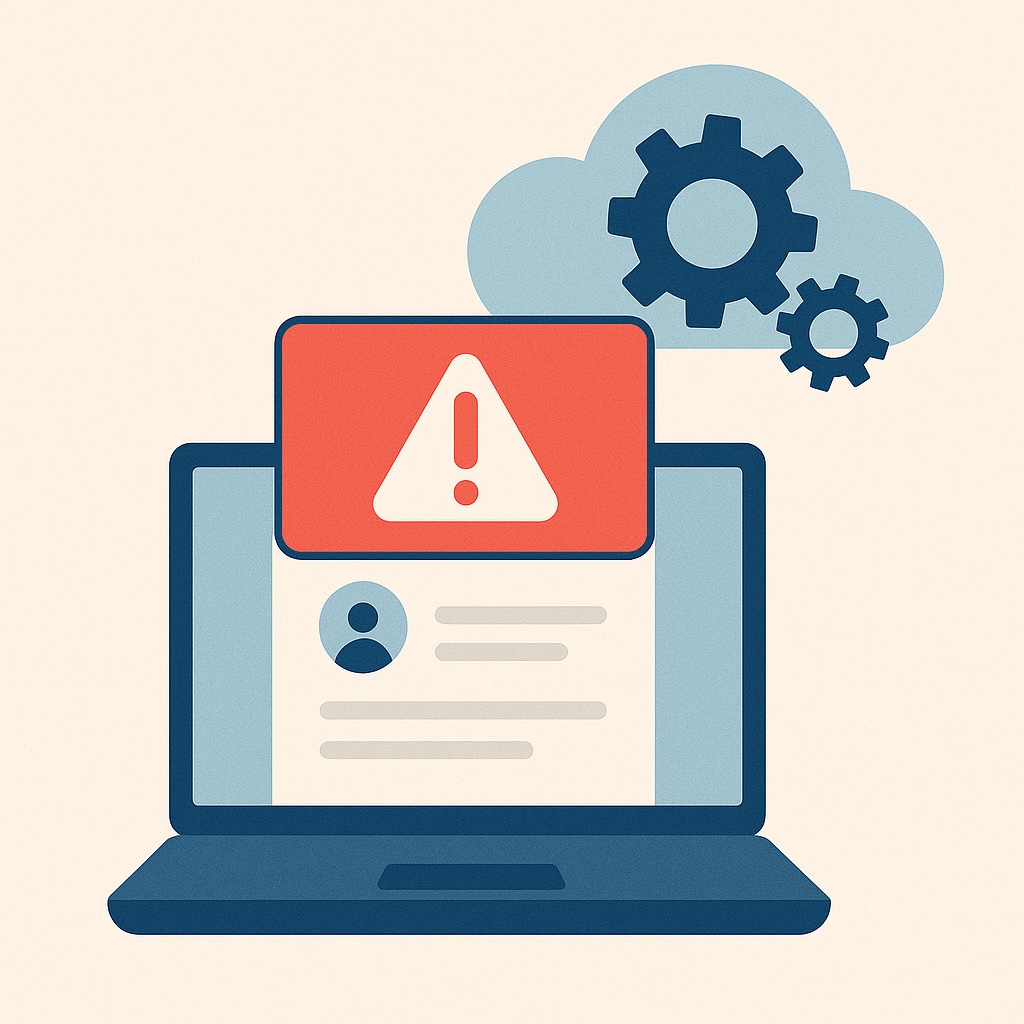 Wichtige Information: Technischer Fehler im Bewerbungsformular